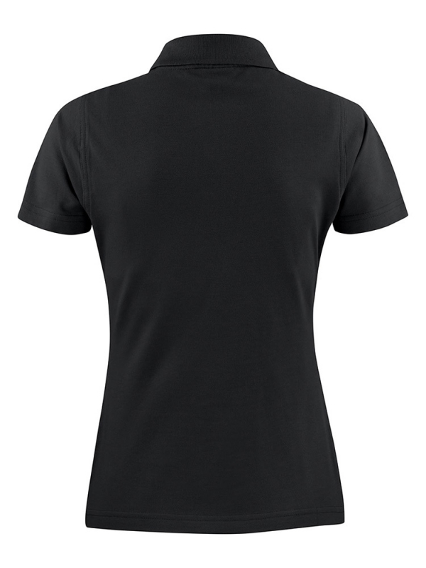 Damen Poloshirt Surf Schwarz